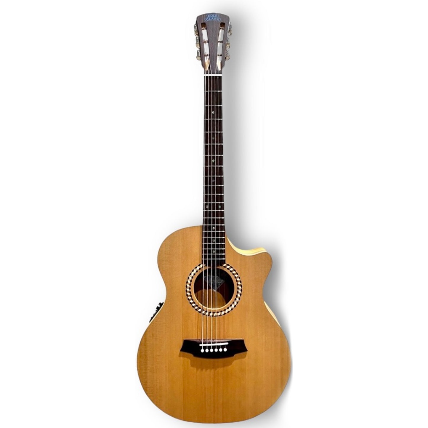 Cole Clark CCSRAN2EC-MMAHR Studio Recording Grand Auditorium Acoustic Guitar - Mahogany from Joondalup Music Centre