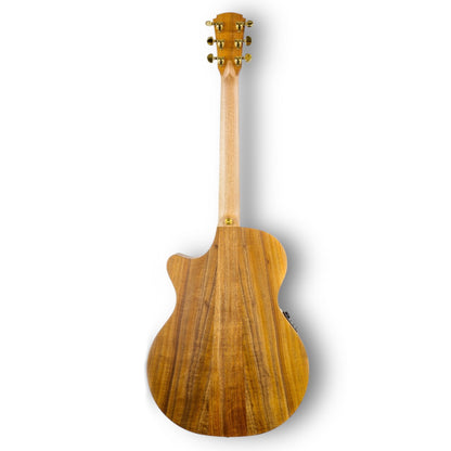 Cole Clark CCTL2EC-BLBL-HUM Thinline Grand Auditorium Acoustic Electric Guitar - Blackwood from Joondalup Music Centre 2