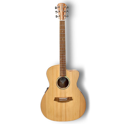 Cole Clark SAN1EC-BM Acoustic Guitar - Bunya Pine/Queensland Maple from Joondalup Music Centre