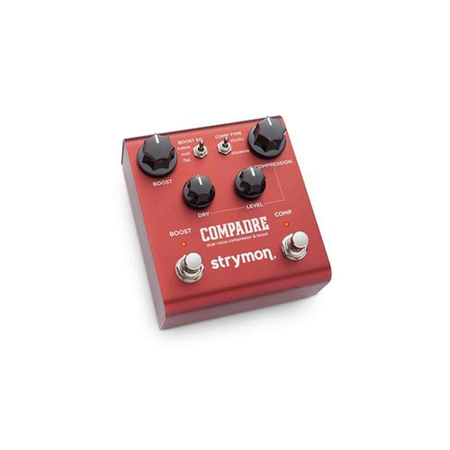 Strymon Compadre Compressor & Boost Pedal angle