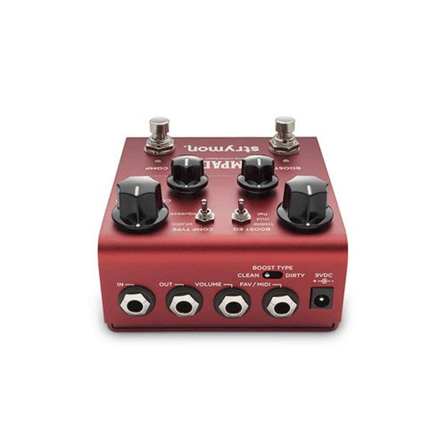 Strymon Compadre Compressor & Boost Pedal inputs