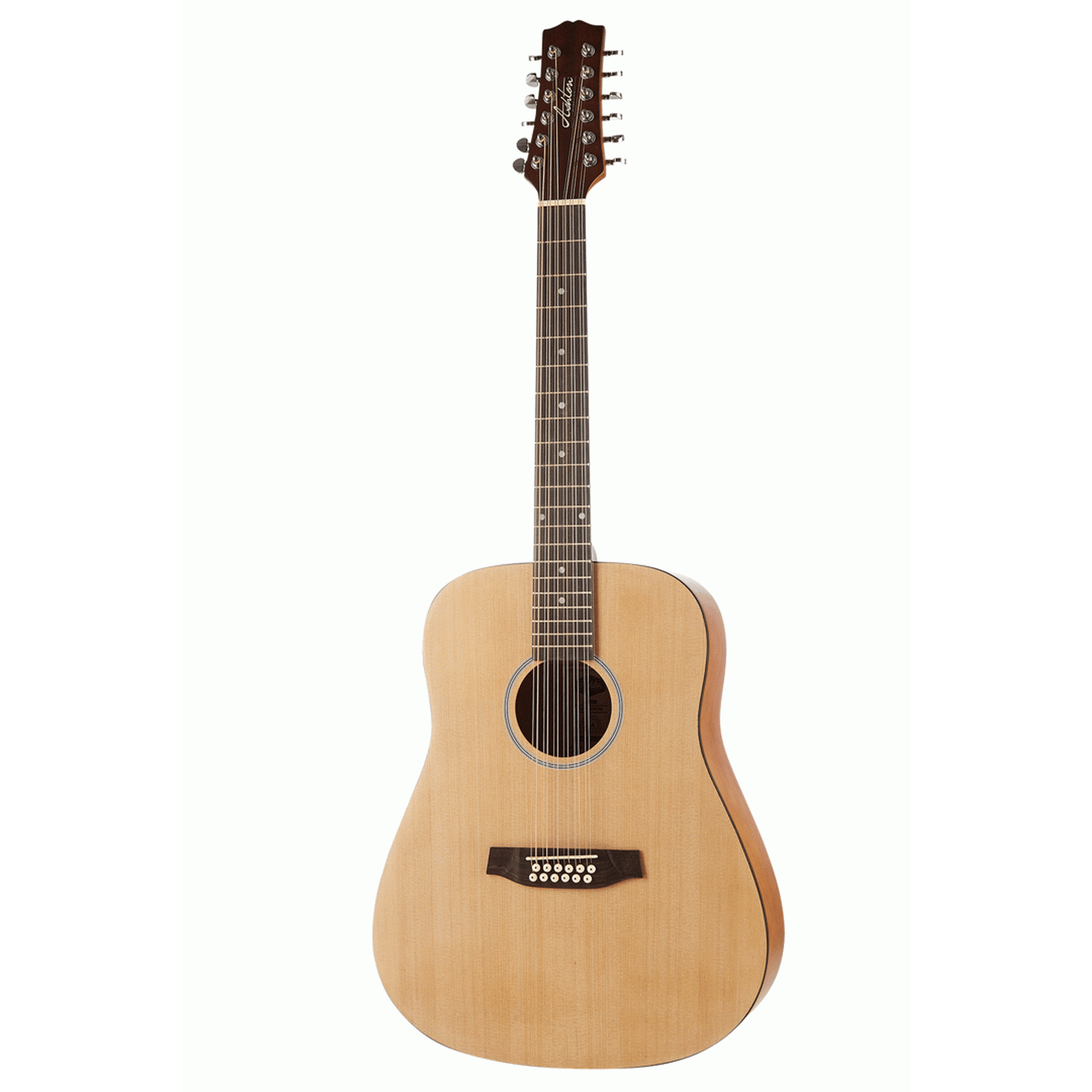 Ashton D20/12 12 String Acoustic Guitar - Natural Matte - ACOUSTIC GUITAR - [shop-name]