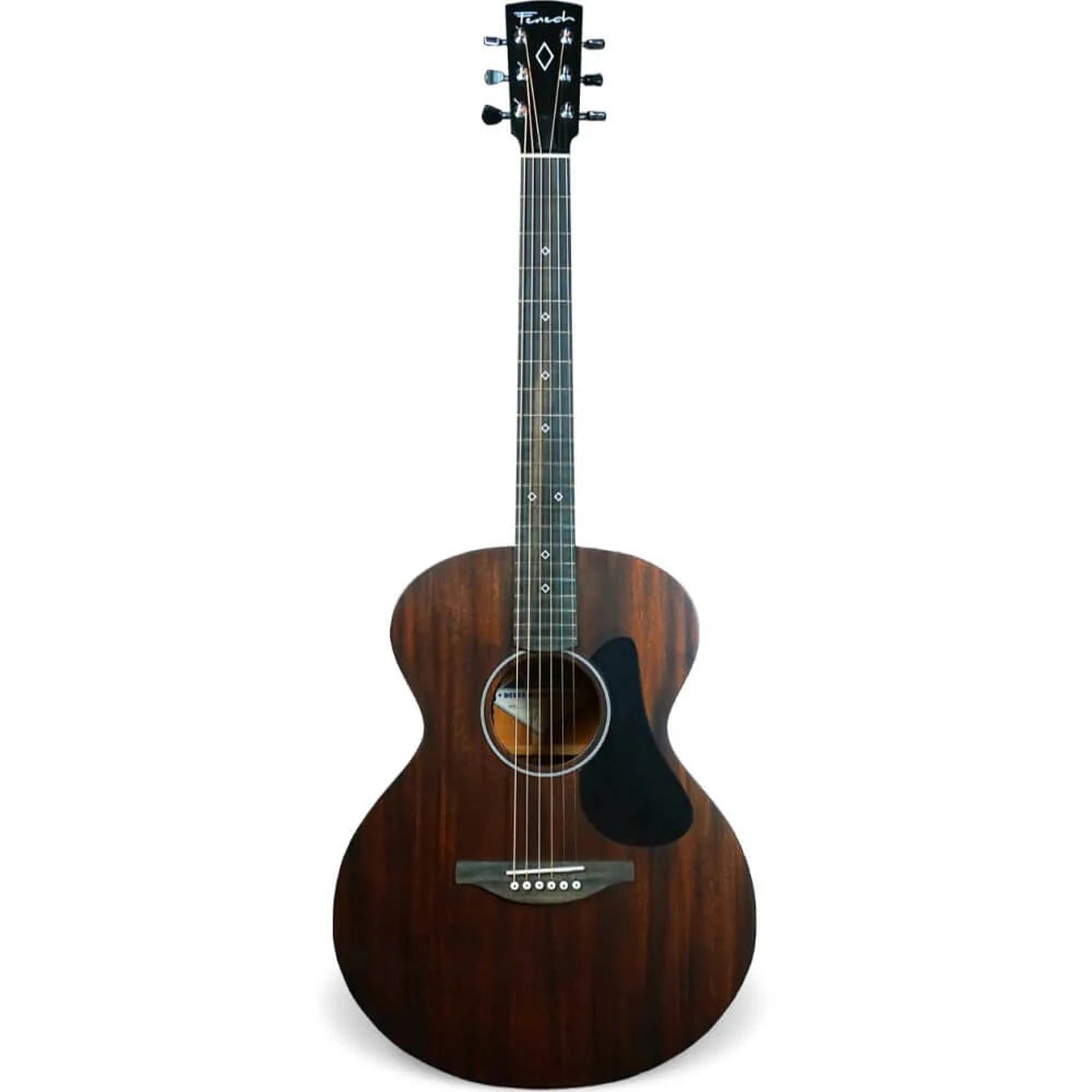 Fenech Delta Blues Auditorium Solid Acoustic Guitar - Mahogany