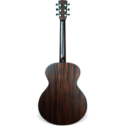 Fenech Delta Blues Auditorium Solid Acoustic Guitar - Mahogany back