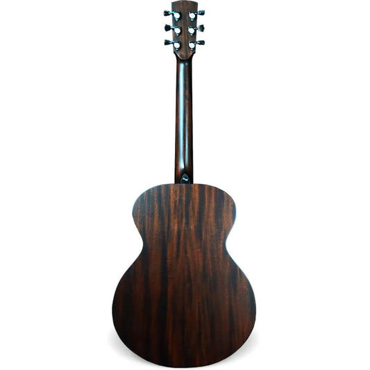 Fenech Delta Blues Auditorium Solid Acoustic Guitar - Mahogany back