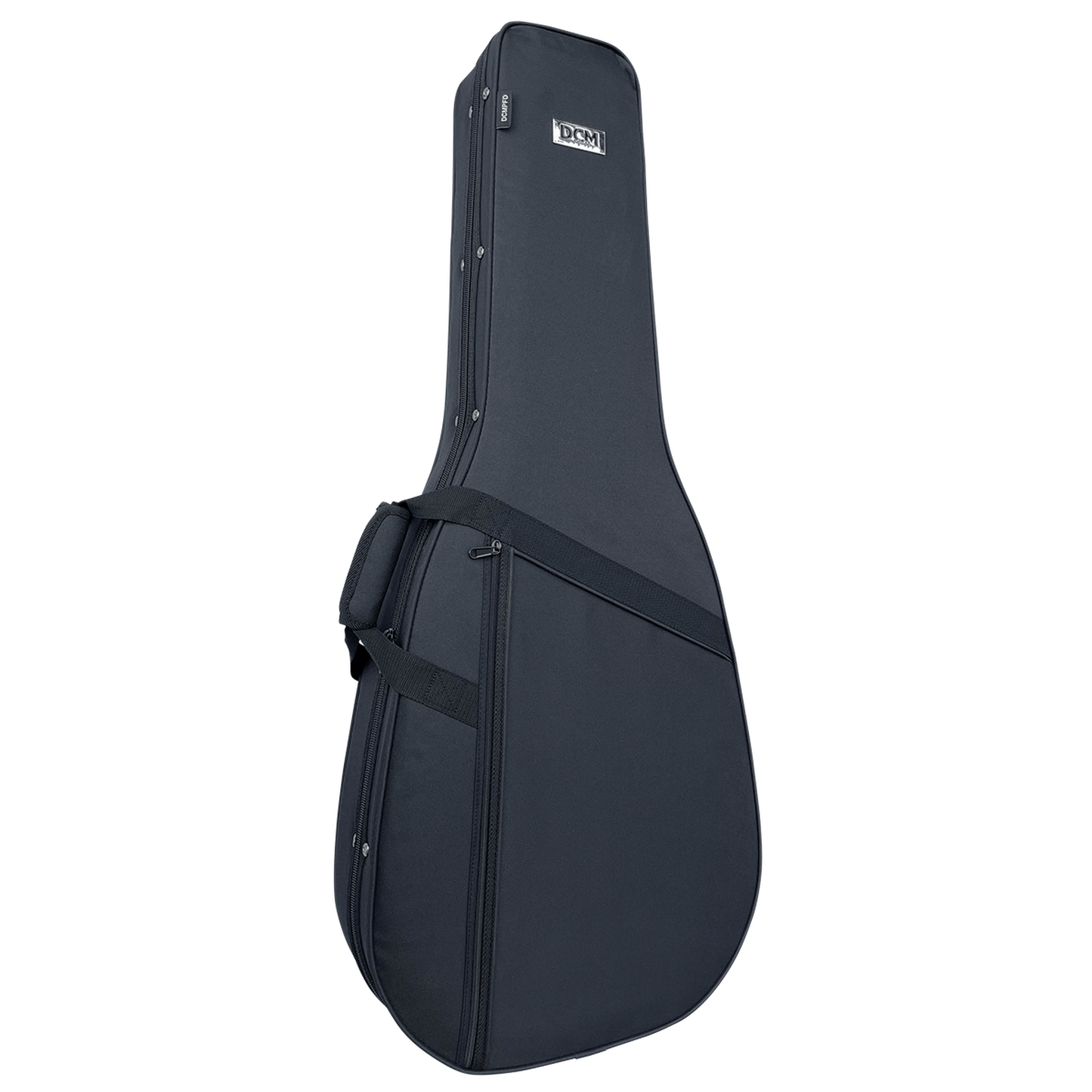 DCM Premium PFD Polyfoam Lightweight Dreadnought Guitar Case - Black