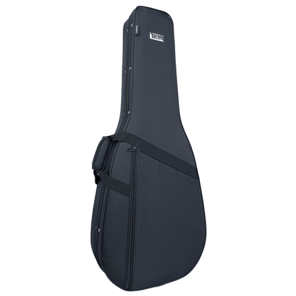 DCM Premium PFD Polyfoam Lightweight Dreadnought Guitar Case - Black
