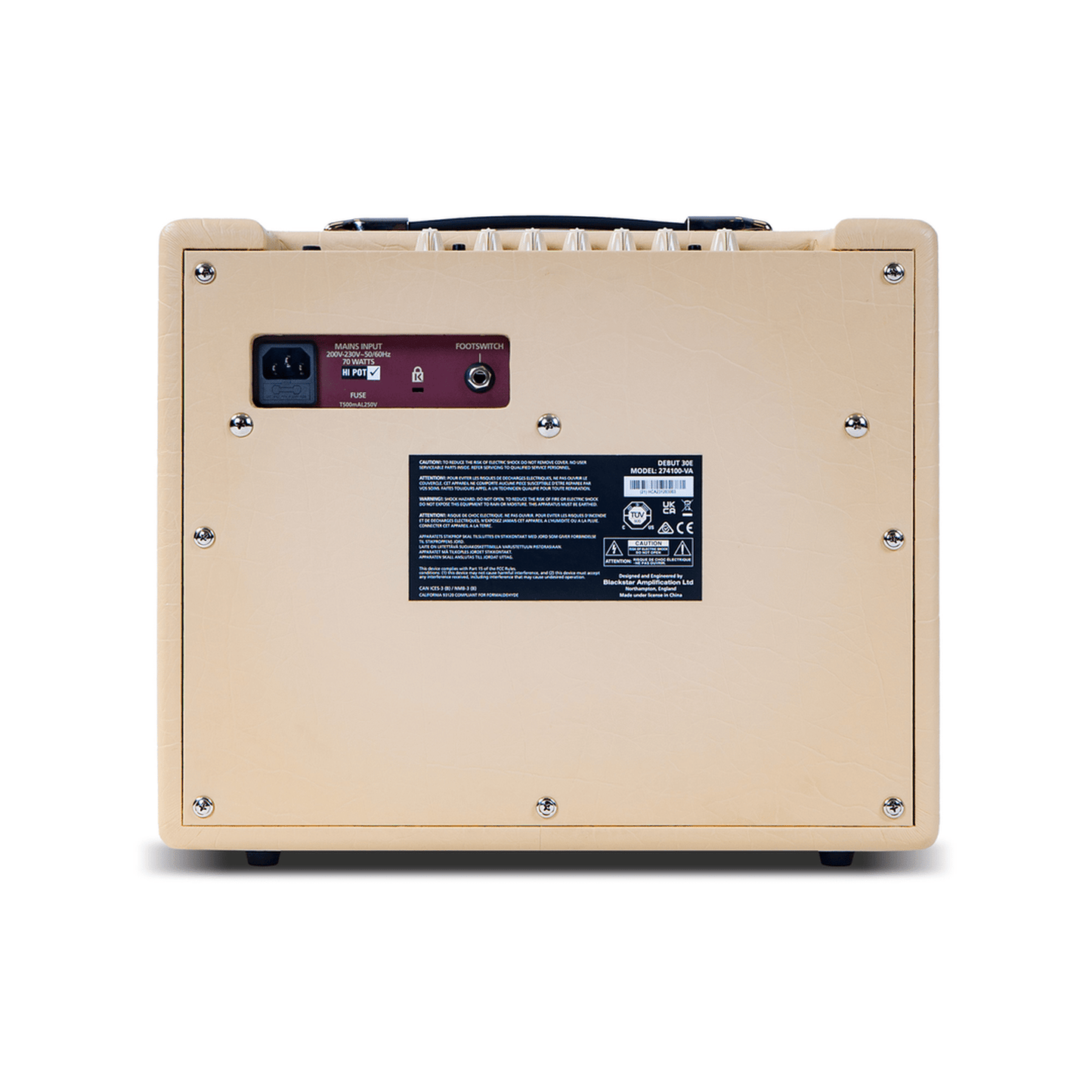 Blackstar Debut 30E 30W Electric Guitar Amplifier - Cream