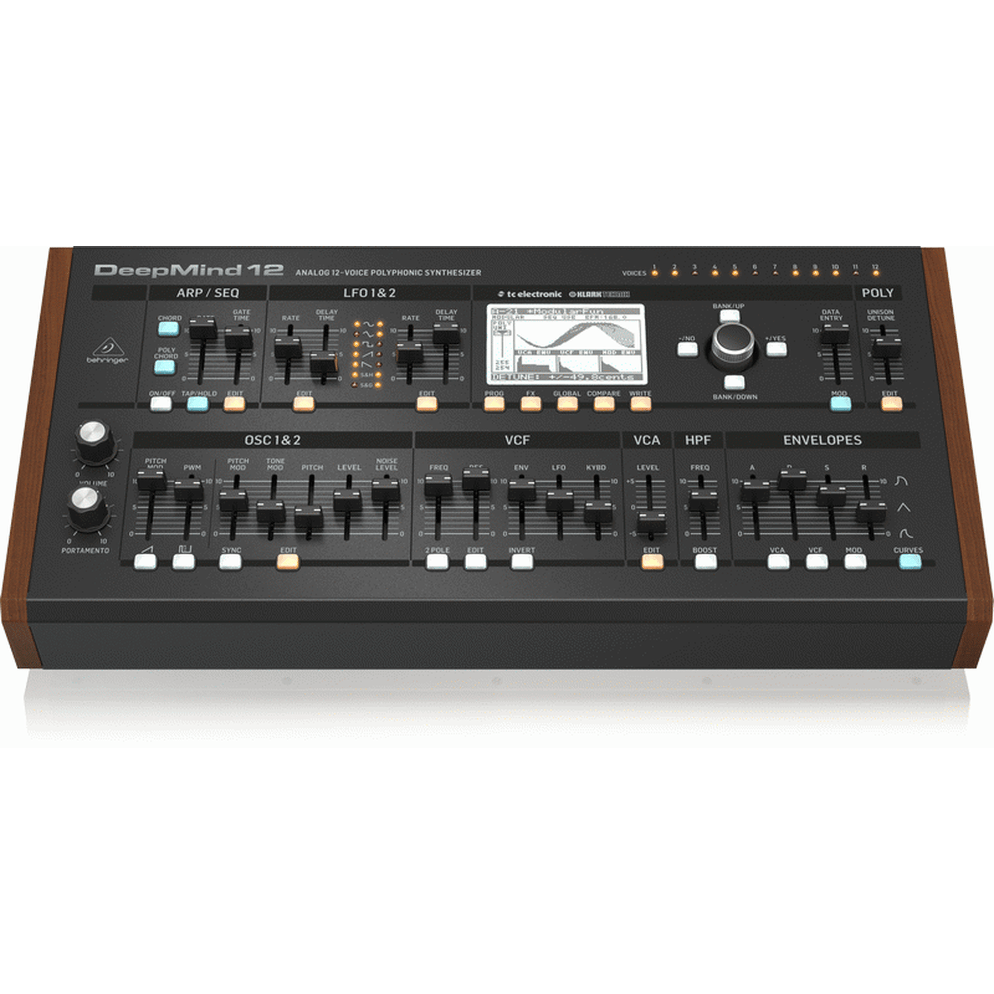 Behringer Deepmind 12D Desktop Polyphonic Synthesizer-SYNTHERSIZERS-Joondalup Music Centre