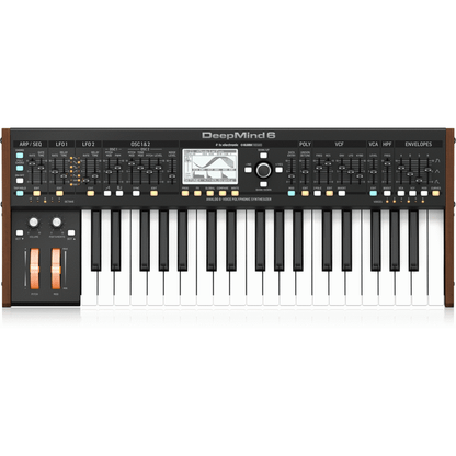 Behringer Deepmind 6 37-Key Polyphonic Synthesizer-SYNTHERSIZERS-Joondalup Music Centre