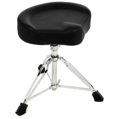 On Stage Double Braced Moto-Style Drum Throne
