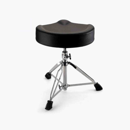 On Stage Double Braced Moto-Style Drum Throne