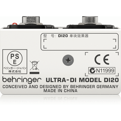 Behringer Ultra-DI Di20 Di Box - Joondalup Music Centre
