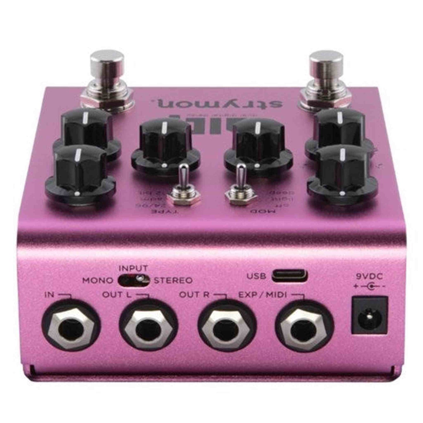 Strymon Dig V2 - Dual Digital Delay Pedal inputs