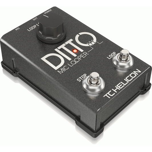 TC Helicon Ditto Mic Looper Effects Pedal-EFFECTS-Joondalup Music Centre