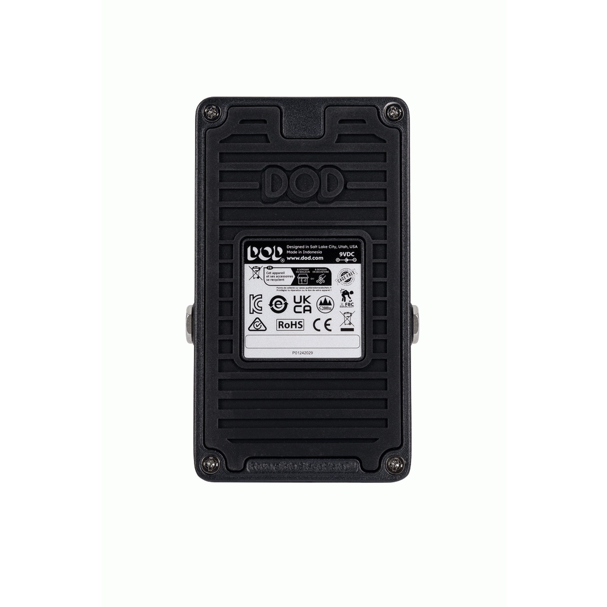 DOD Badder Monkey Overdrive Effects Pedal back