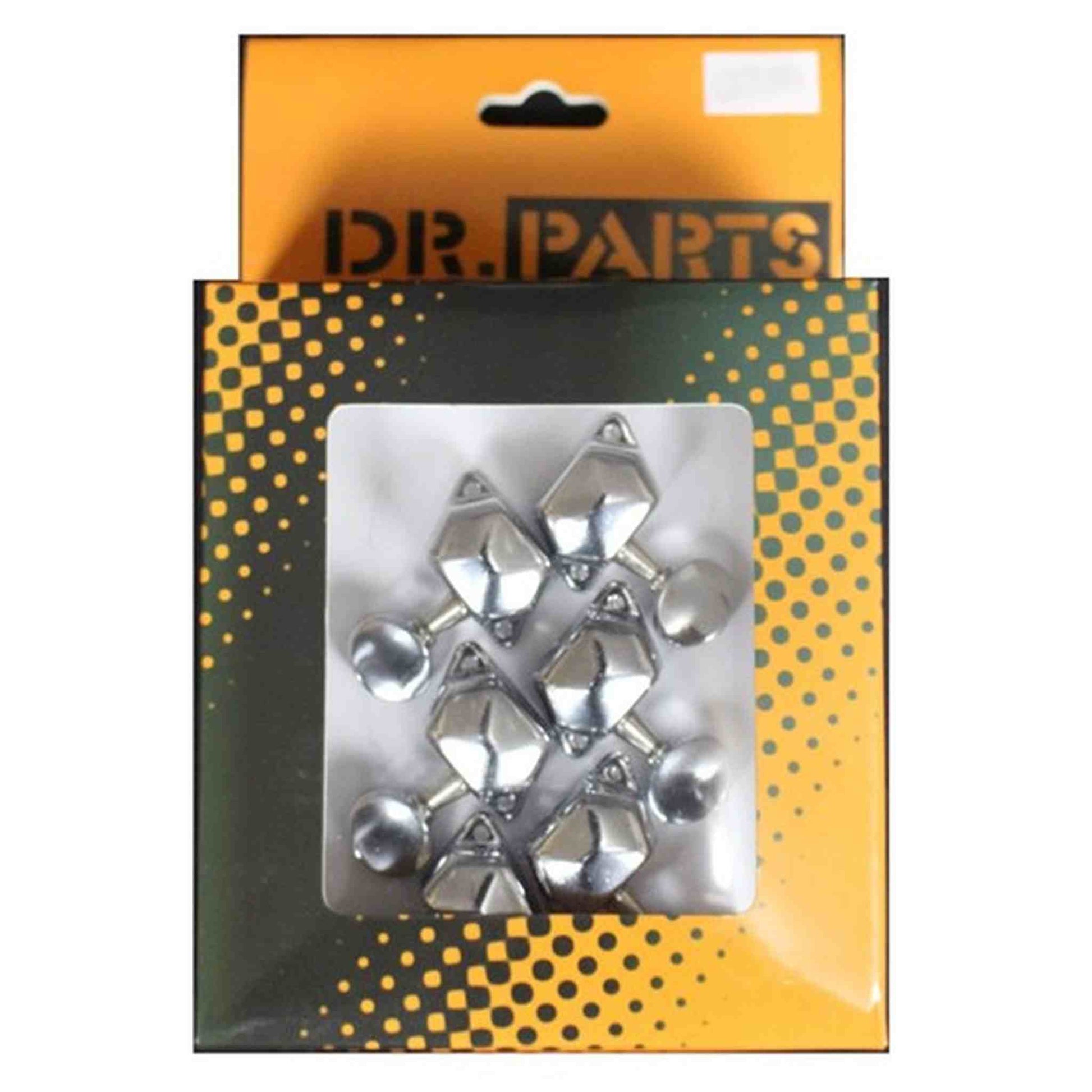 Dr Parts Machine Head - 3 A Side - Round Button, Covered Gear-PARTS-Joondalup Music Centre