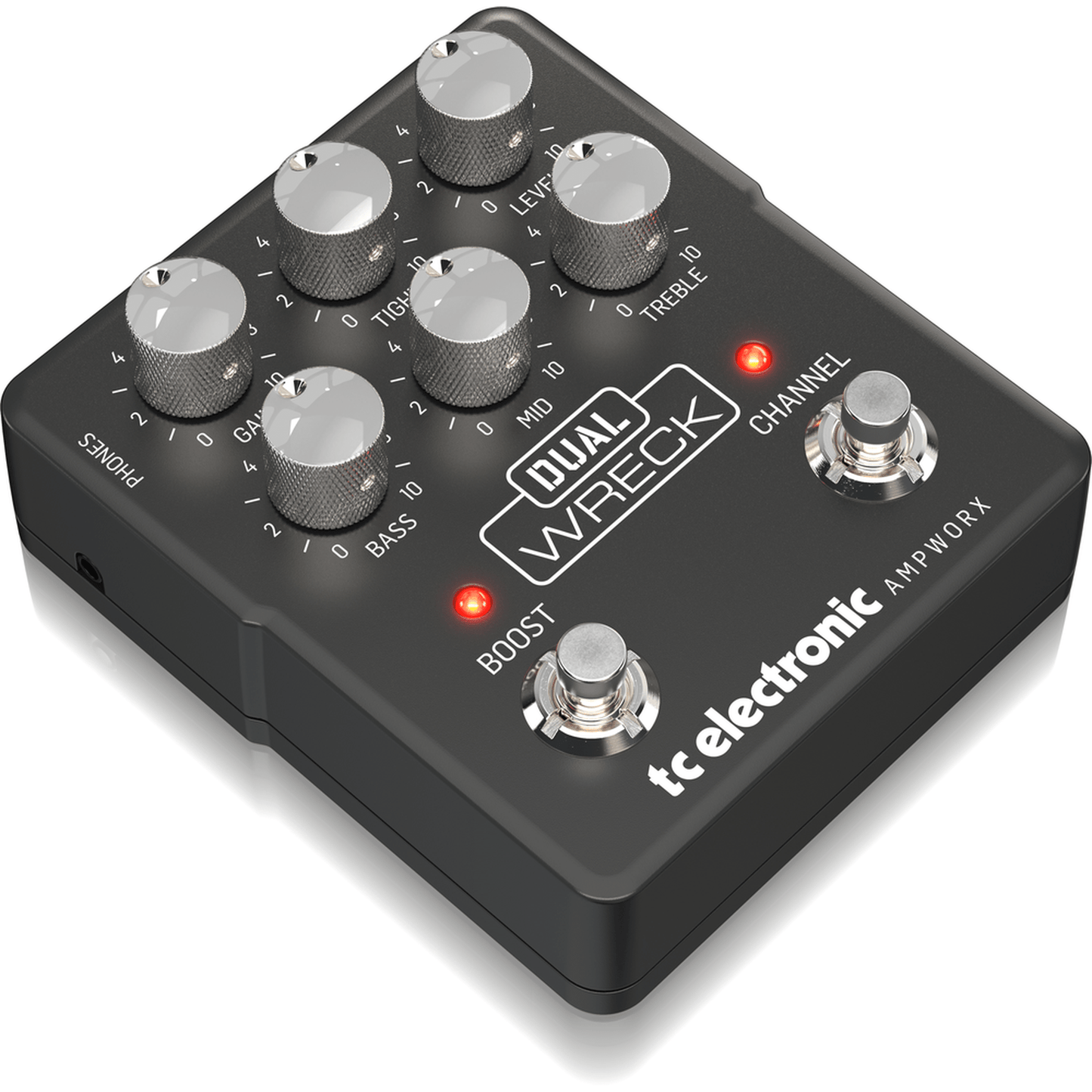 TC Electronic Dual Wreck Dual Channel Guitar Preamp Effects Pedal