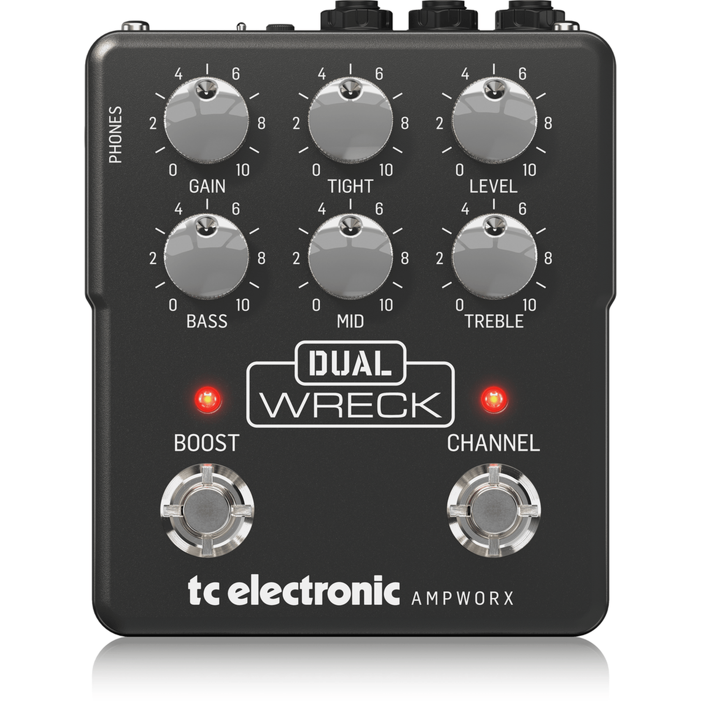 TC Electronic Dual Wreck Dual Channel Guitar Preamp Effects Pedal