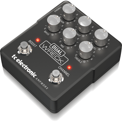 TC Electronic Dual Wreck Dual Channel Guitar Preamp Effects Pedal