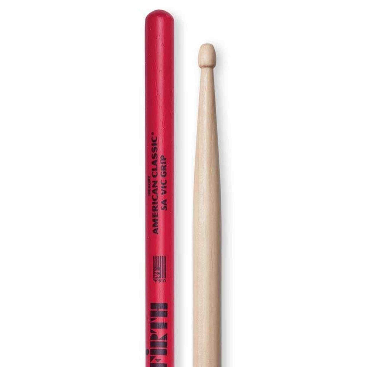 Vic Firth American Classic 5A Wood Vic Grip Drum Sticks - DRUM STICKS, BRUSHES & MALLETS - [shop-name]