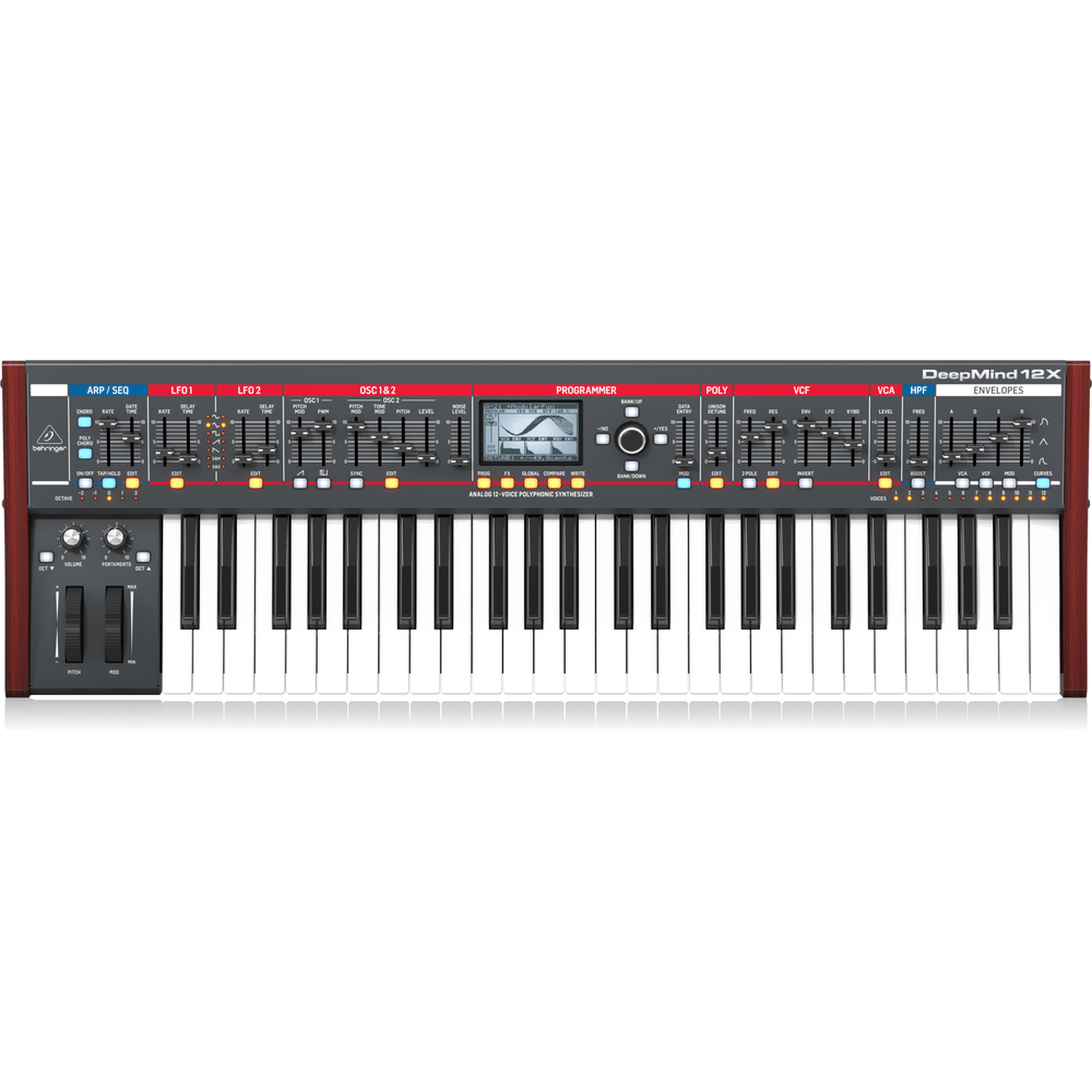 Deepmind 12X True Analog 12 Voice Polyphonic Synth from Joondalup Music Centre