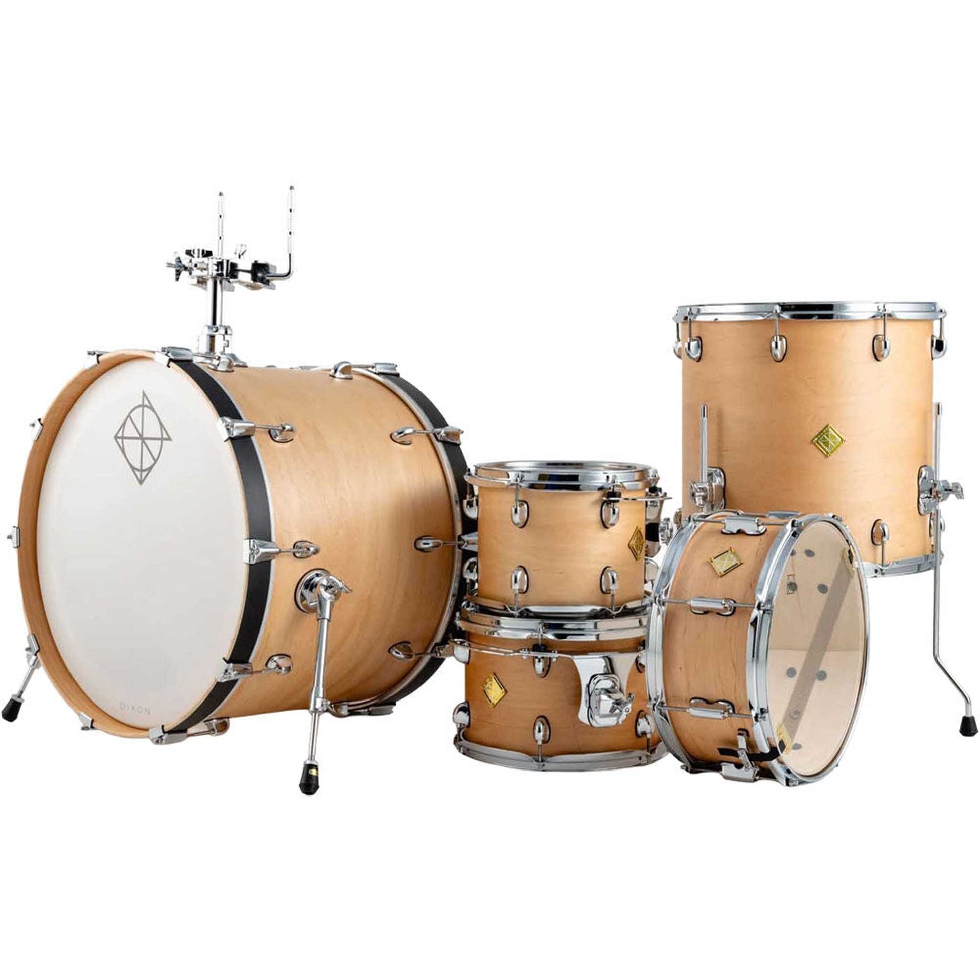 Dixon Cornerstone Maple 522 Series 5-Pce Drum Kit - Satin Natural from Joondalup Music Centre