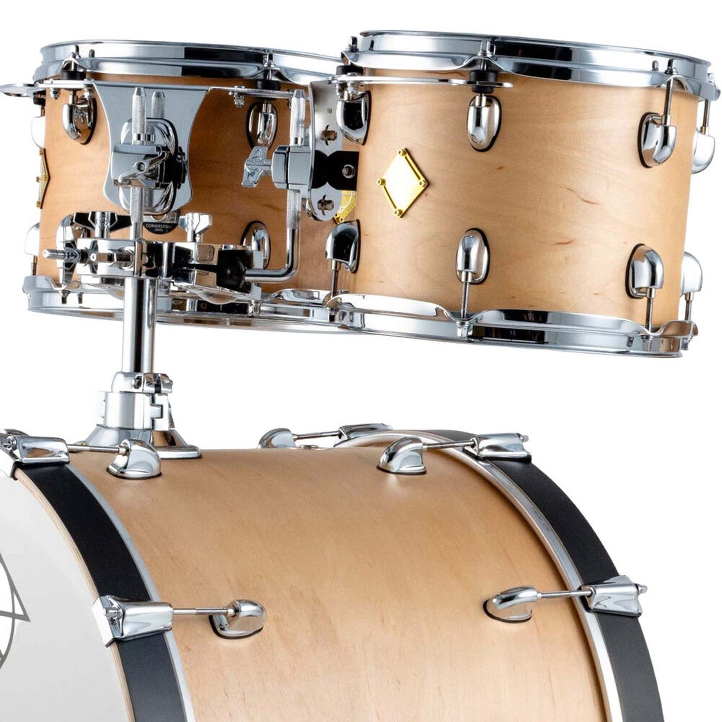 Dixon Cornerstone Maple 522 Series 5-Pce Drum Kit - Satin Natural from Joondalup Music Centre 2