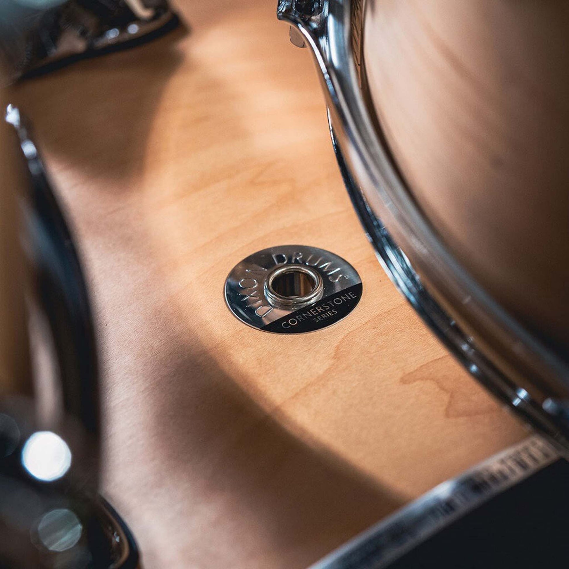 Dixon Cornerstone Maple 522 Series 5-Pce Drum Kit - Satin Natural from Joondalup Music Centre 3