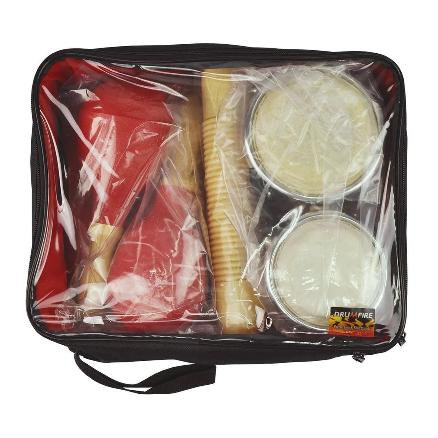 Drumfire Hand Percussion & Bongo Set with Carry Bag (3-Piece) - PERCUSSION - [shop-name]