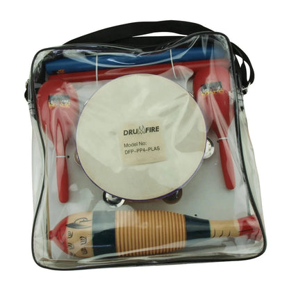 Drumfire Hand Percussion Set with Carry Bag (4-Piece) - PERCUSSION - [shop-name]