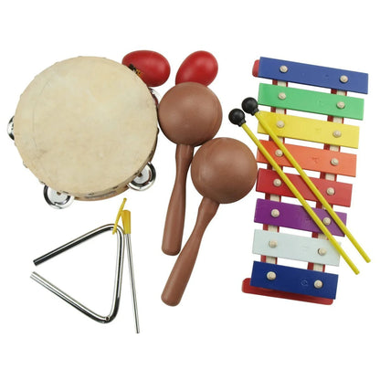 Drumfire Hand Percussion Set with Carry Bag (5-Piece) - PERCUSSION - [shop-name]