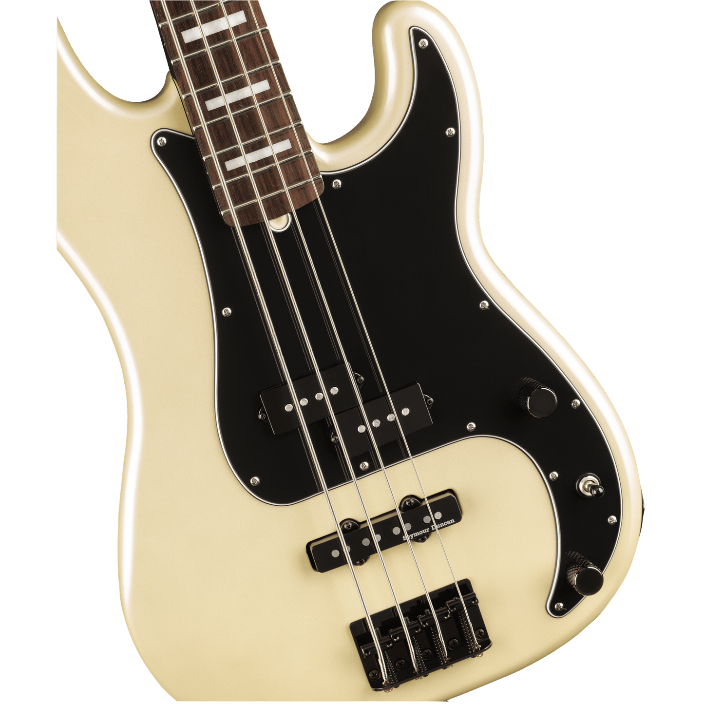 Duff McKagan Deluxe Precision Bass - White Pearl from Joondalup Music Centre 3