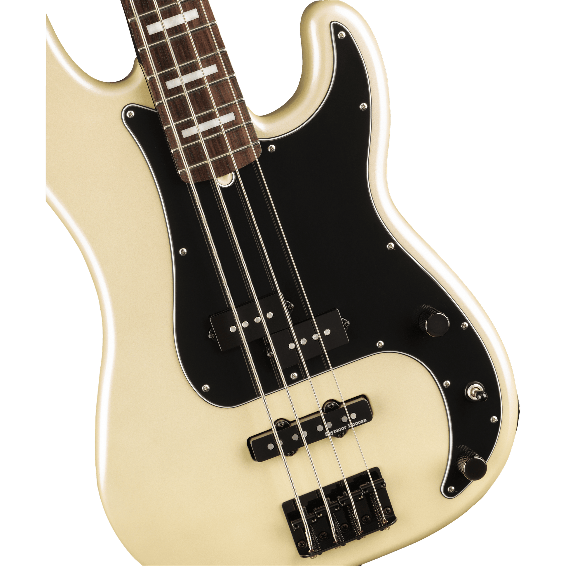 Duff McKagan Deluxe Precision Bass - White Pearl from Joondalup Music Centre 3
