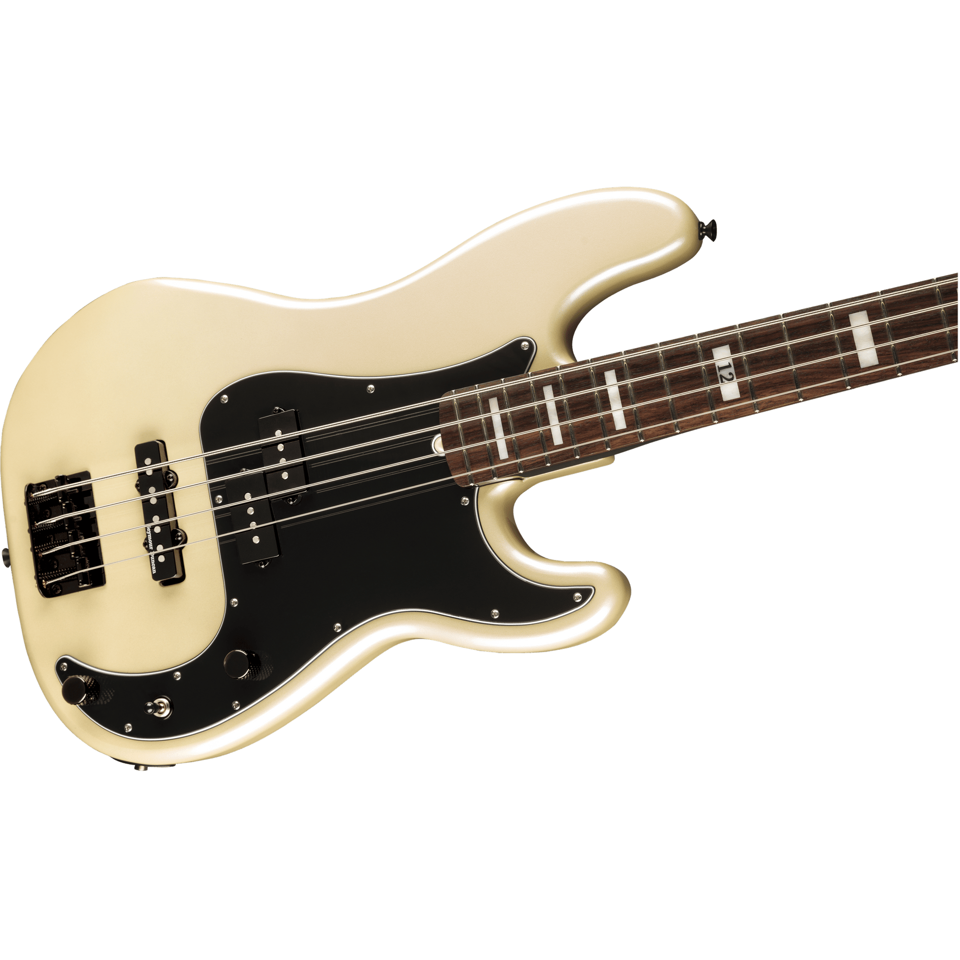 Duff McKagan Deluxe Precision Bass - White Pearl from Joondalup Music Centre 4