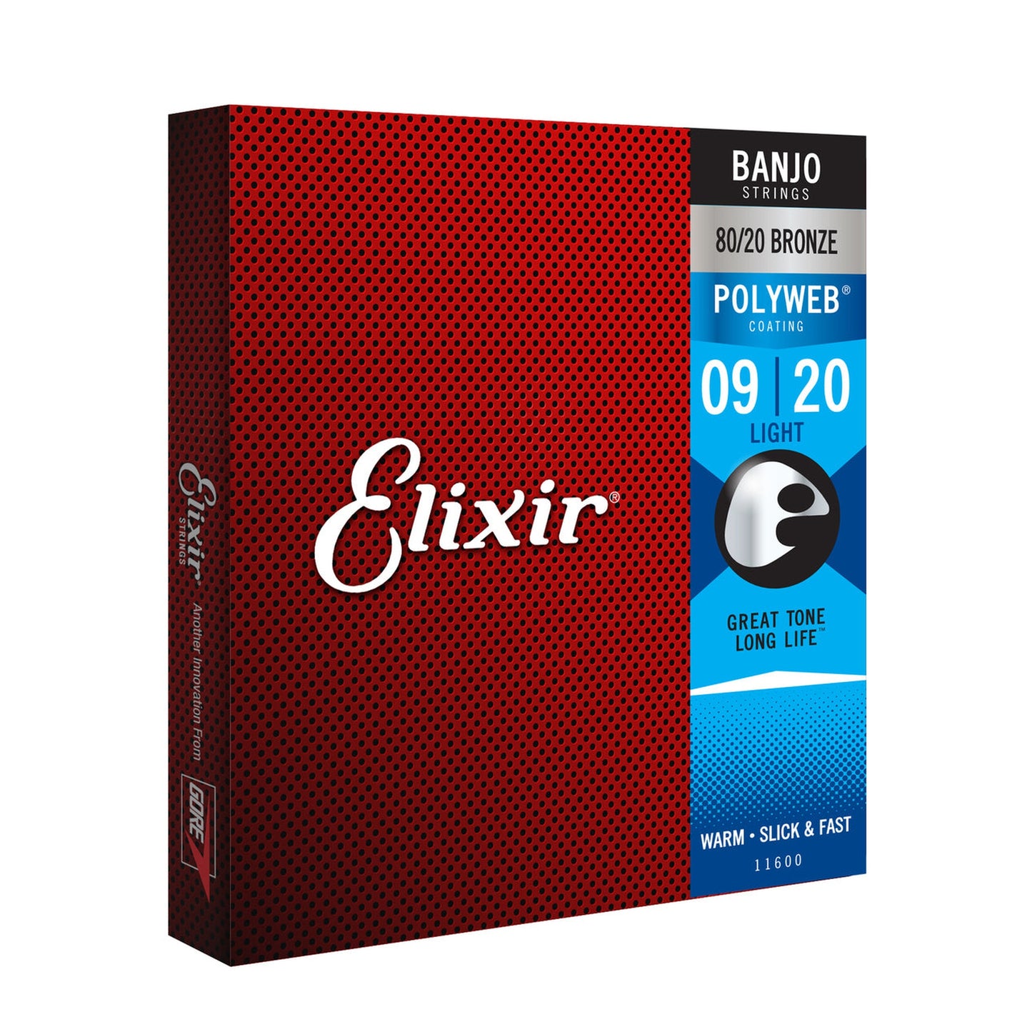 Elixir 11600 Polyweb Banjo Light 9-20 - Joondalup Music Centre