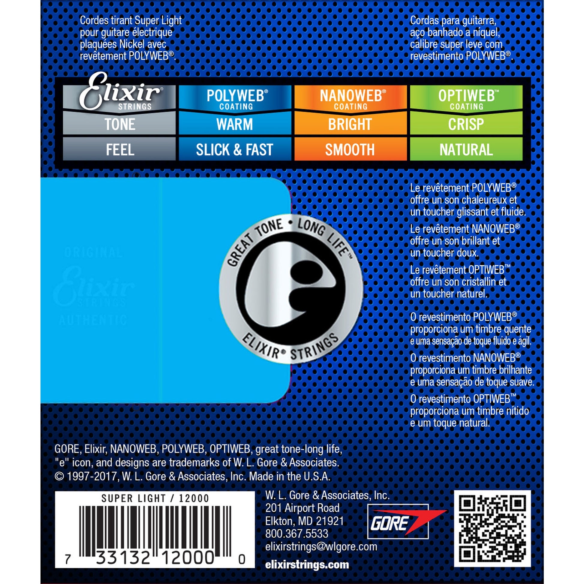 Elixir Polyweb Super Light Electric Guitar Strings 9-42 - Joondalup Music Centre