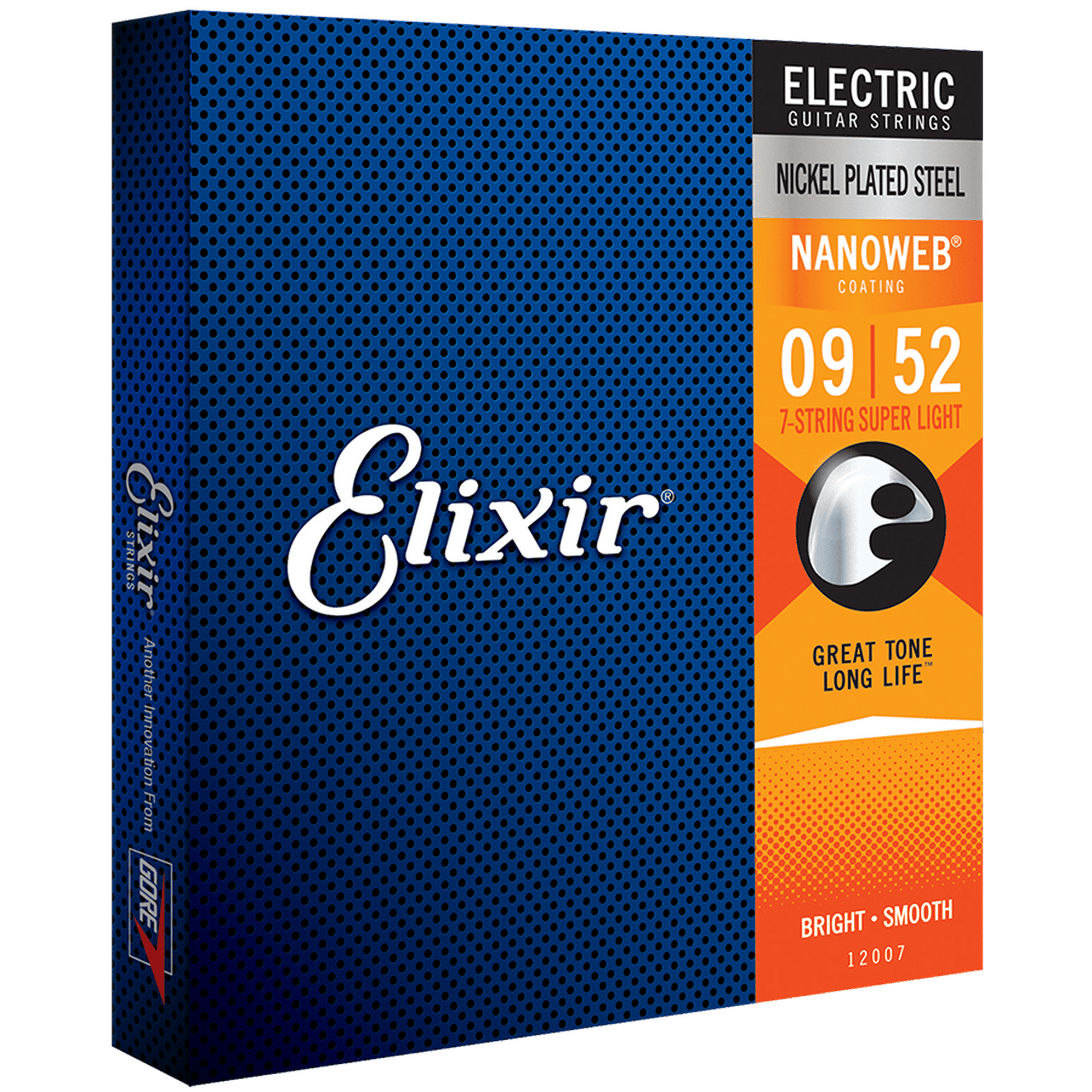 Elixir Nanoweb 7-String Electric Super Light 9-52 - Joondalup Music Centre