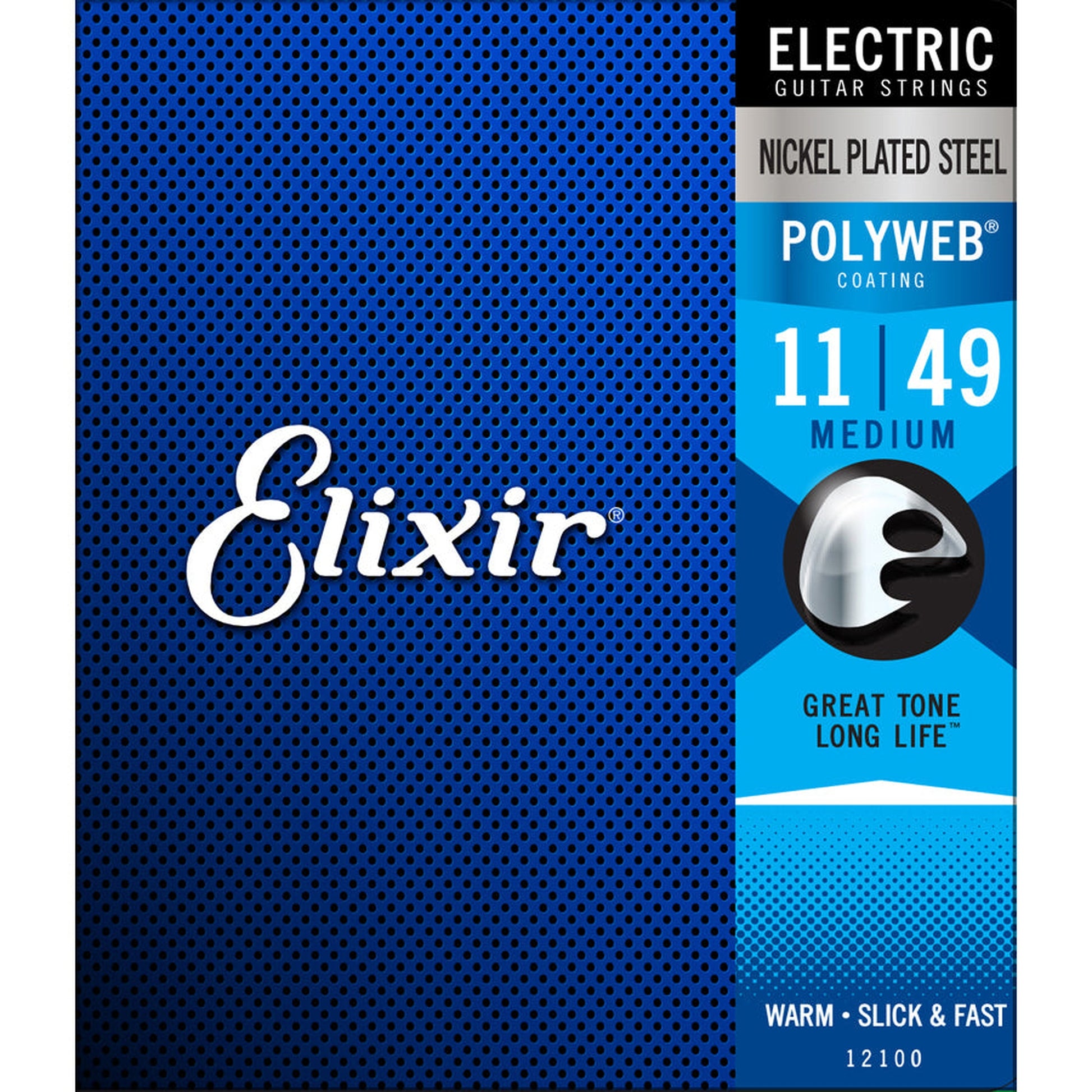 Elixir Polyweb Medium Electric Guitar Strings 11-49 - Joondalup Music Centre