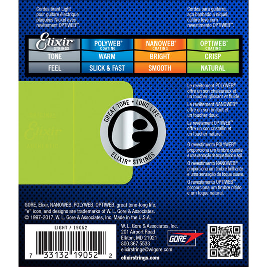 Elixir Optiweb Electric Guitar Strings - 10-46 - Joondalup Music Centre