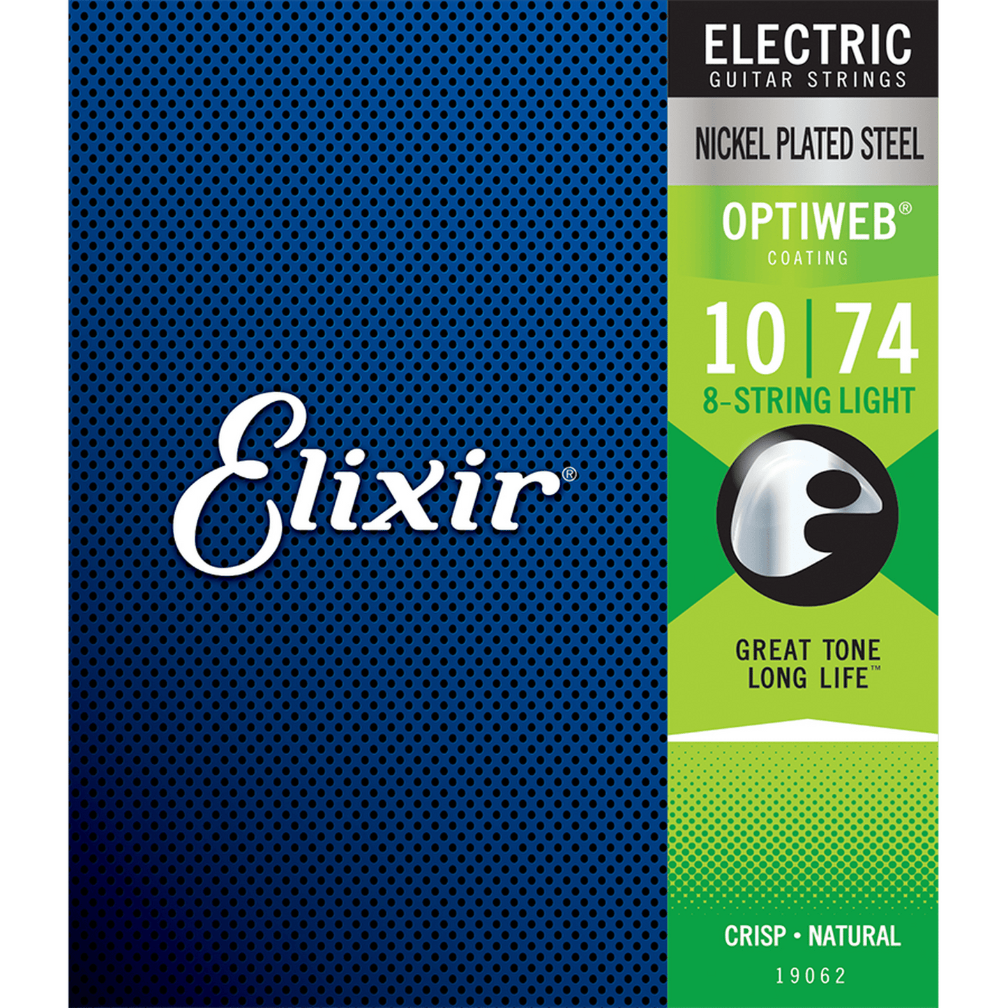 Elixir 19062 Optiweb 8-String Electric Light 10-74 - Joondalup Music Centre