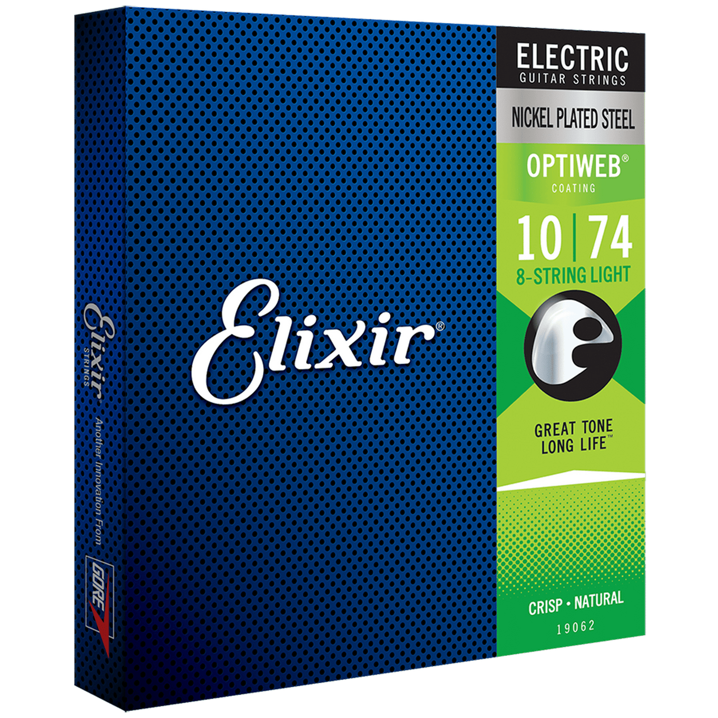 Elixir 19062 Optiweb 8-String Electric Light 10-74 - Joondalup Music Centre