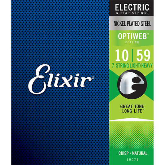 Elixir 19074 Optiweb 7-String Electric Light/Heavy 10-59 - Joondalup Music Centre