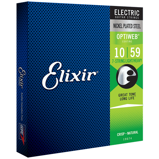 Elixir 19074 Optiweb 7-String Electric Light/Heavy 10-59 - Joondalup Music Centre
