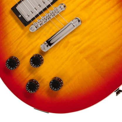 Epiphone Les Paul Tribute Plus Left Handed Electric Guitar - Cherry Sunburst