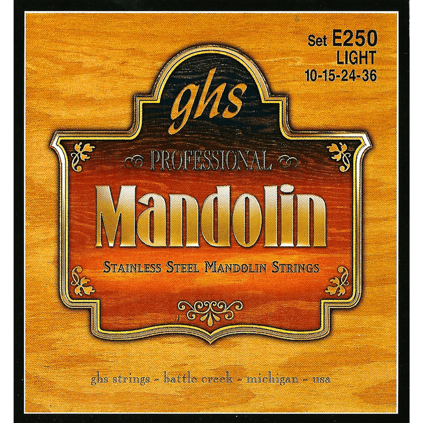 GHS E250 Mandolin Strings - 10-36