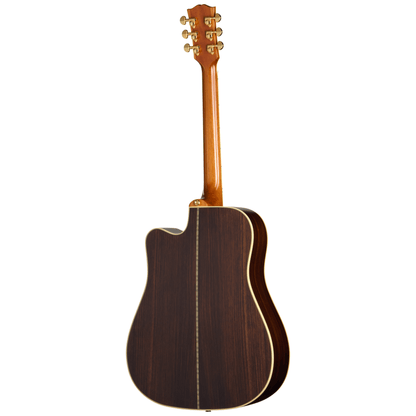 Epiphone Hummingbird Deluxe EC Acoutic Electric Guitar w/case - Natural