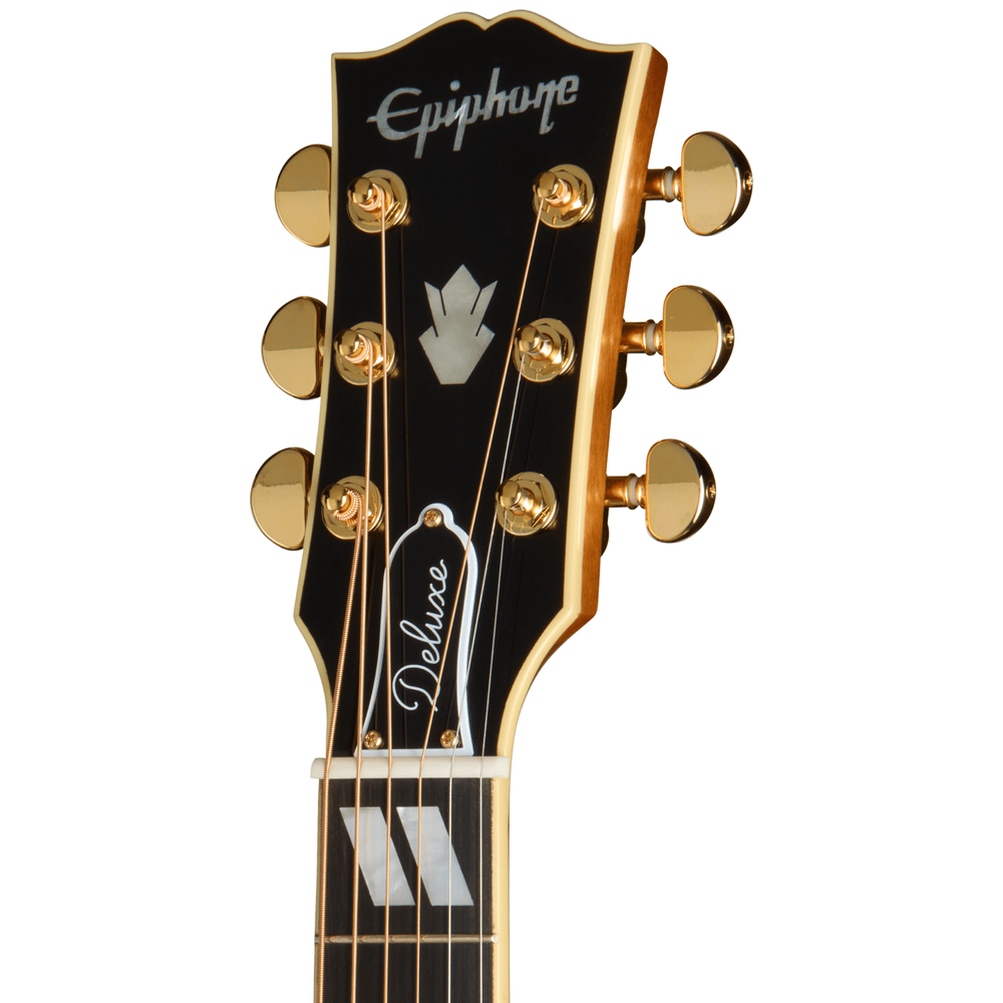 Epiphone Hummingbird Deluxe EC Acoutic Electric Guitar w/case - Natural