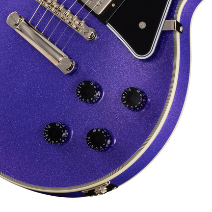 Epiphone Inspired by Gibson Les Paul Custom Electric Guitar? - Amethyst Sparkle