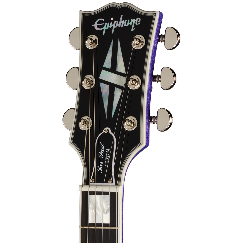 Epiphone Inspired by Gibson Les Paul Custom Electric Guitar? - Amethyst Sparkle